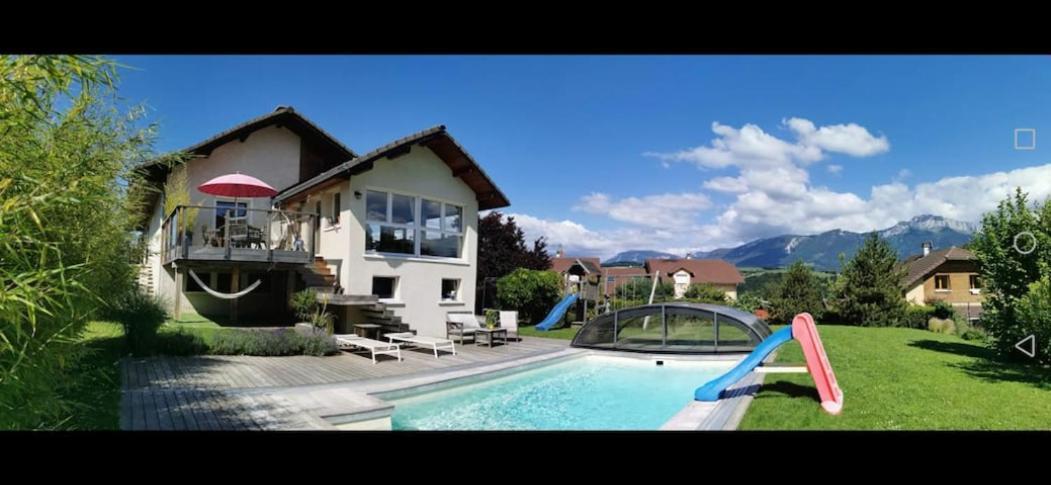 Maison Piscine Prive 10 Min Annecy, 30 Min Geneve, 45 Min Stations Villa Charvonnex Exterior photo