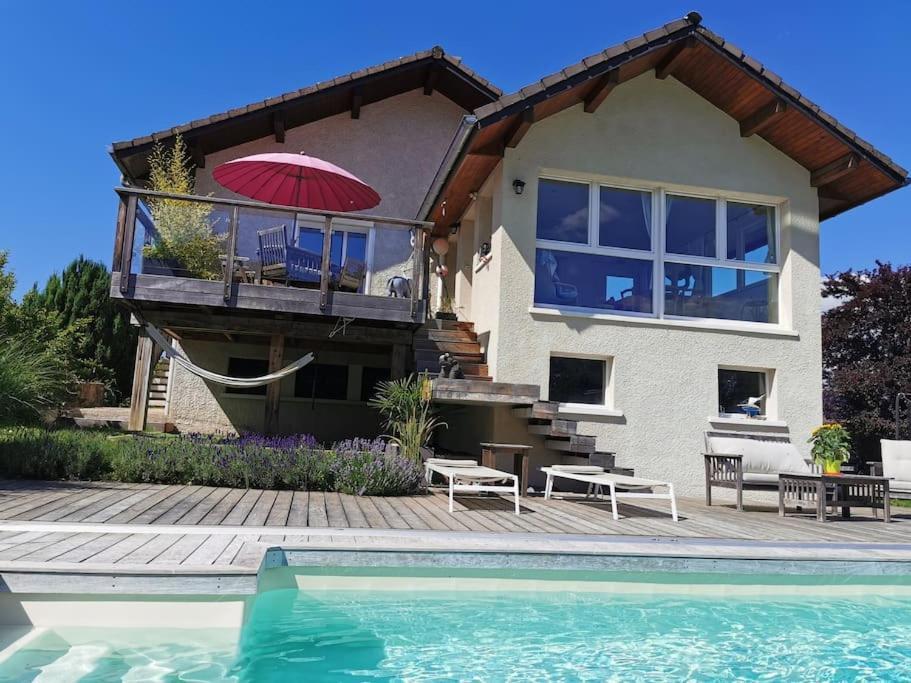 Maison Piscine Prive 10 Min Annecy, 30 Min Geneve, 45 Min Stations Villa Charvonnex Exterior photo