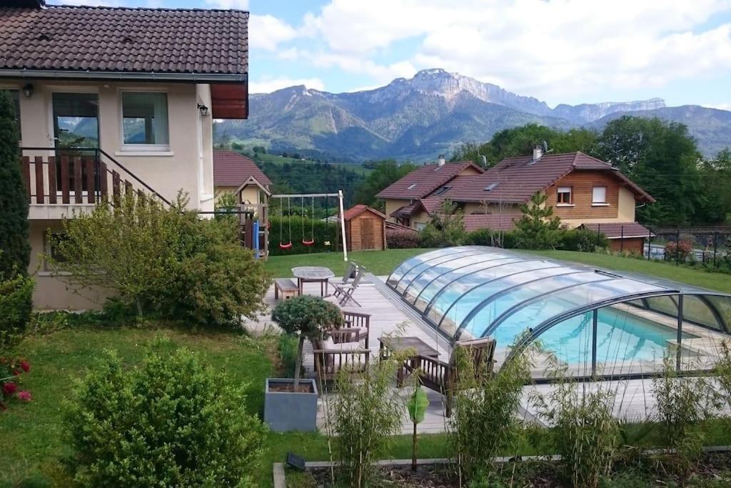 Maison Piscine Prive 10 Min Annecy, 30 Min Geneve, 45 Min Stations Villa Charvonnex Exterior photo